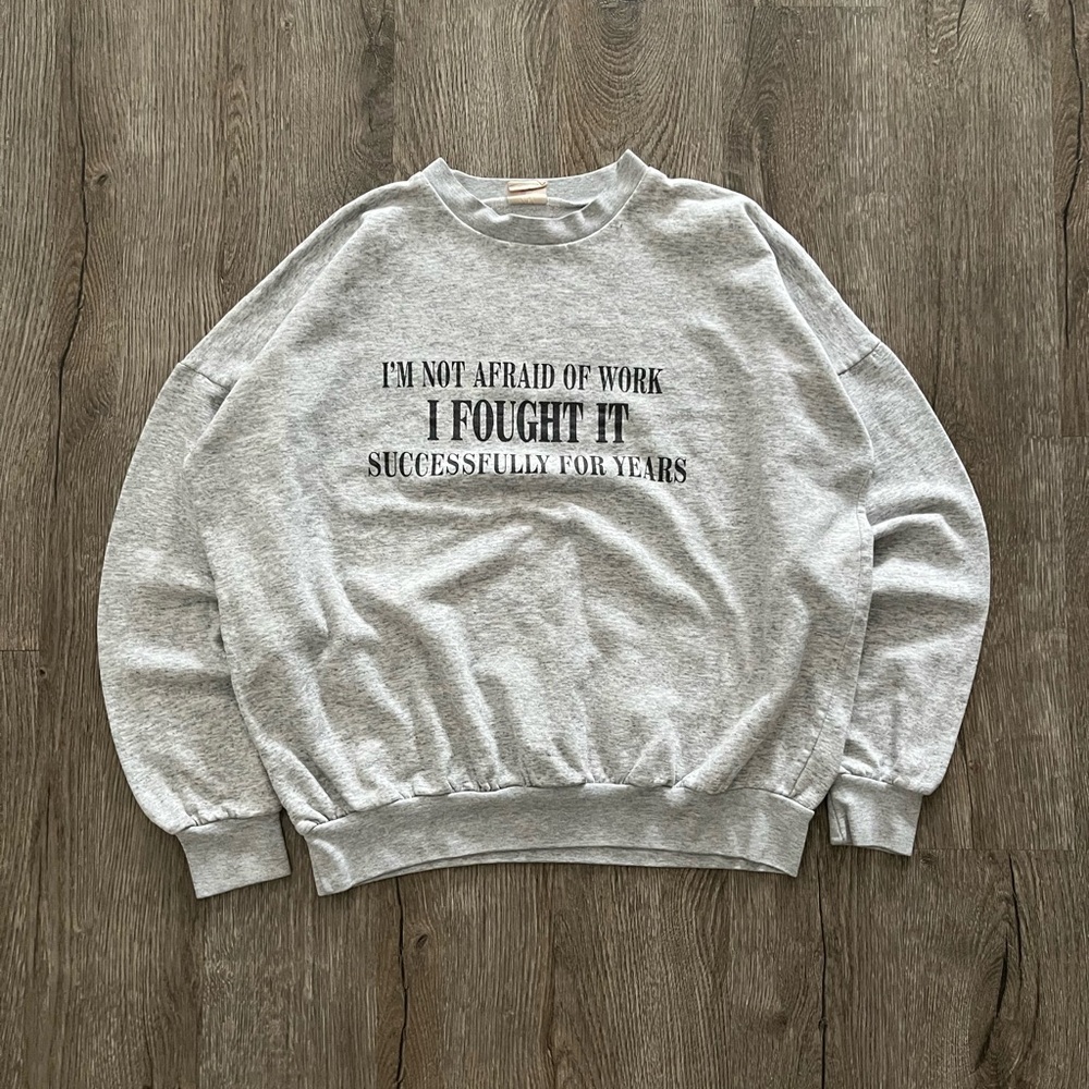 Gray Men's Sweater